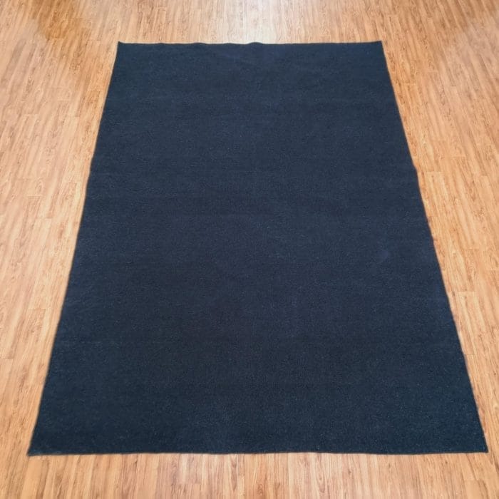 Handwoven Wool Rugs, Eco Friendly Bohemian Rug, Navajo Black Rug, Large Area Rug for Living Room 6x9 Feet